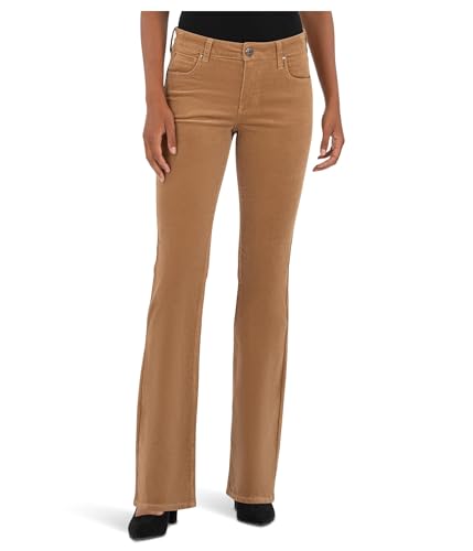 (取寄) カット フロム ザ クロス レディース ナタリー ブーツカット イン キャメル KUT from the Kloth women Natalie Bootcut in Camel Camel KUT from the Kloth Women's Natalie Bootcut in Camel - Product Details